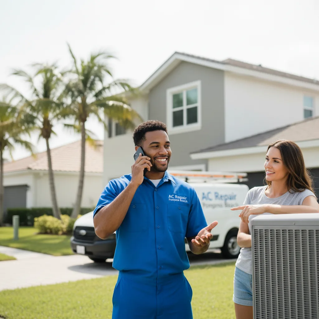 AC Repair Pompano Beach customer support in Burke